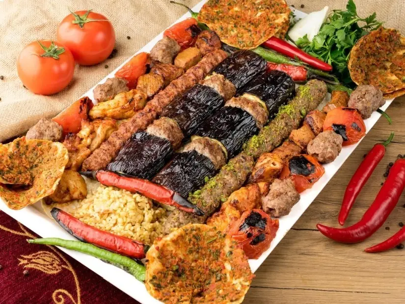 Ziya Şark Sofrası Florya karışık kebap çeşitleri