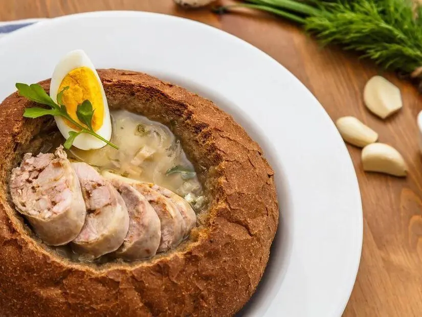 Zurek (Ekşili çavdar çorbası)