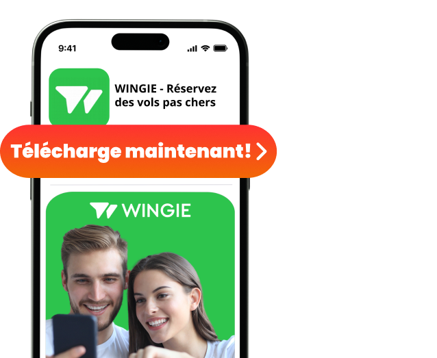 Aperçu de l'application WINGIE