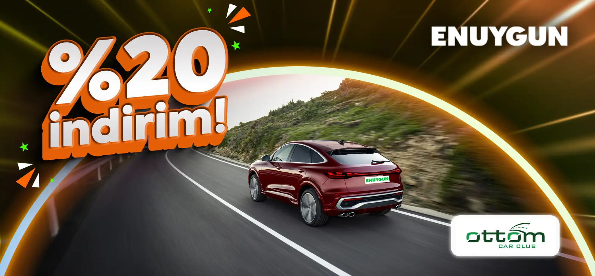 Ottom araçlarında %20 indirim!